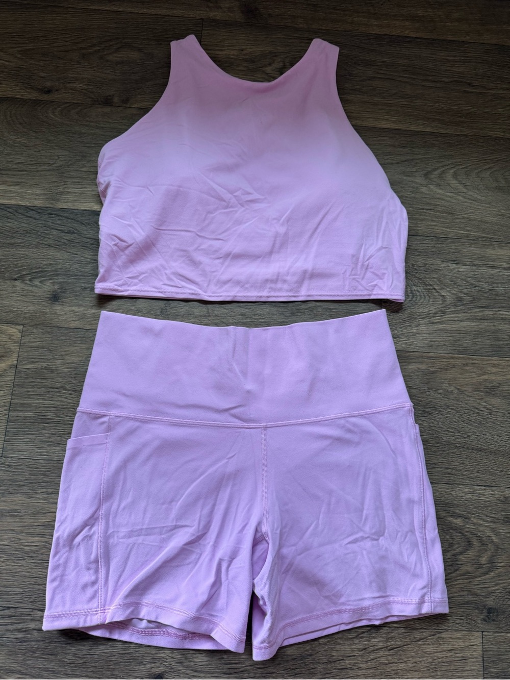 Athleta pink set